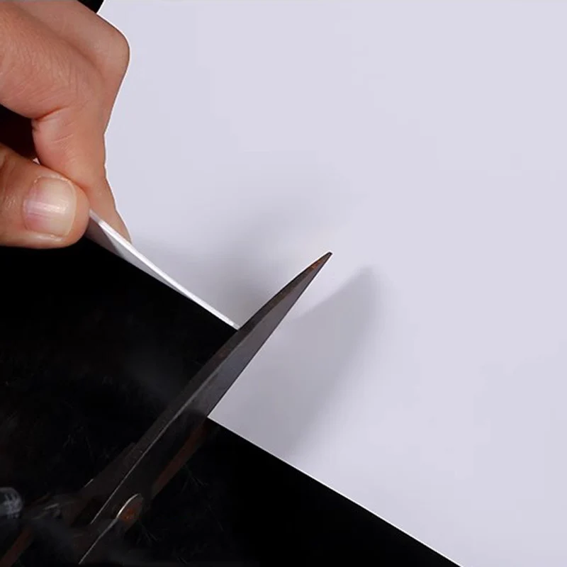 لوح من مادة البولي بروبيلين أبيض/أسود لوح بلاستيك PP متجمد 100x200 210x297 200x300 300x300 مللي متر سميك 0.3/0.4/0.5/0.6/0.8/1/1.5/2 مللي متر #5