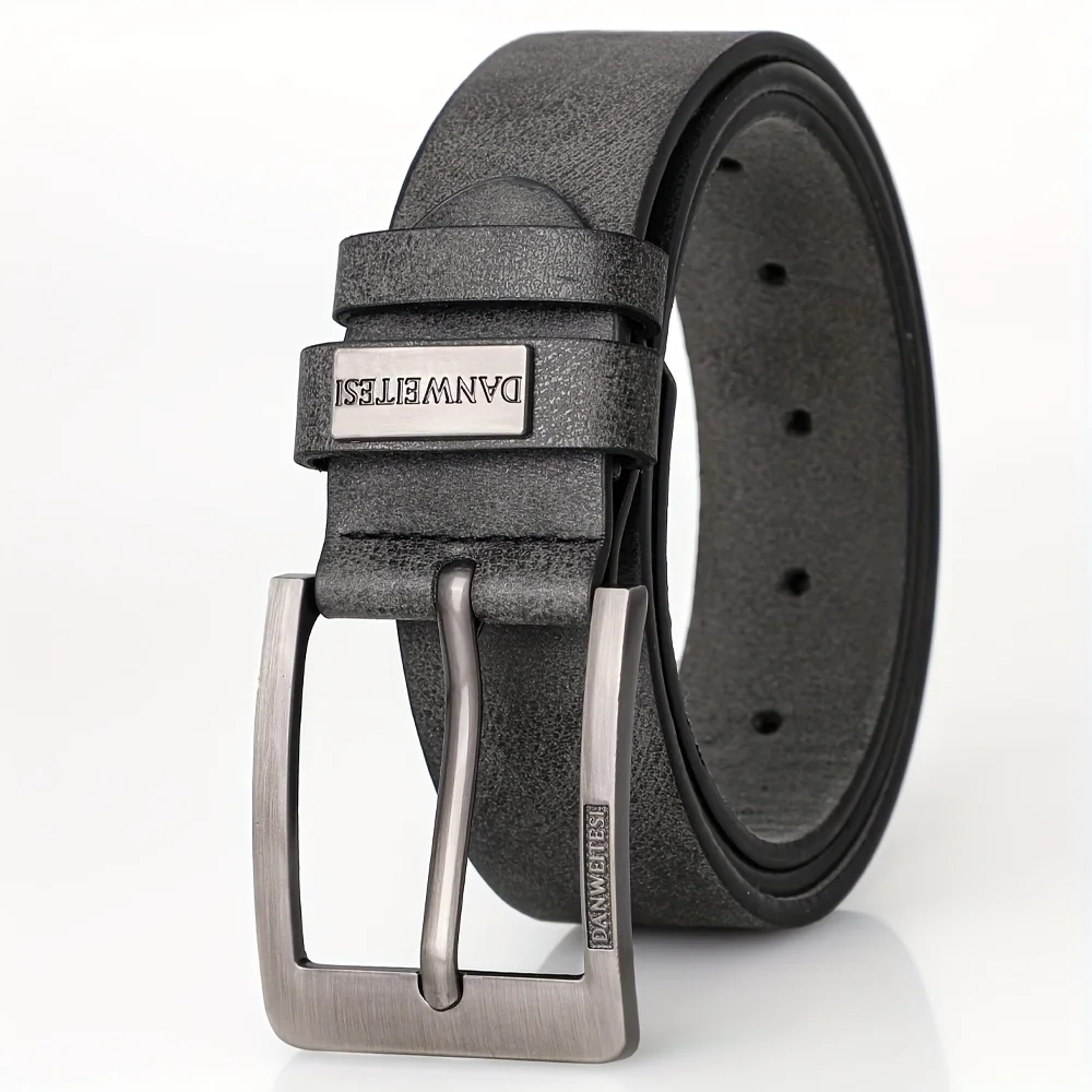 Neue männer Hochwertige PU Leder Gürtel Metall Pin Schnalle Gürtel Freizeit Business Bund Modische Männliche Zubehör Designer Gürtel – Detail 6