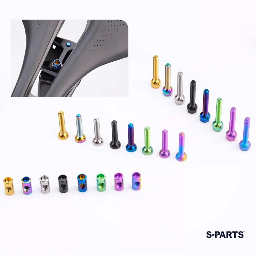 S-PARTS titanium screws saddle locking screws seatpost titanium screws for VOICE VFV seatpost titanium bolts