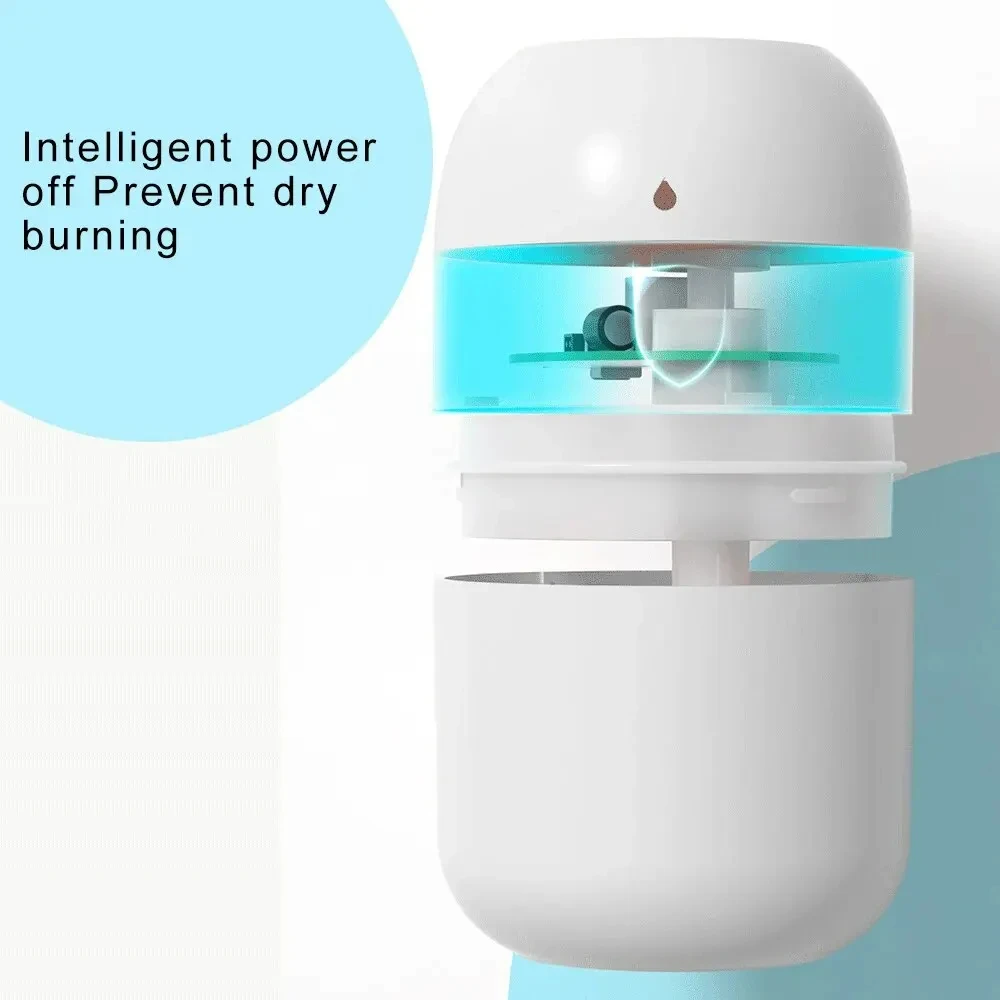 Mini Portable Water Drop Air Humidifier USB Desktop Indoor Household Mute Air Atomization Humidifier Ambient Light Humidifier image 5