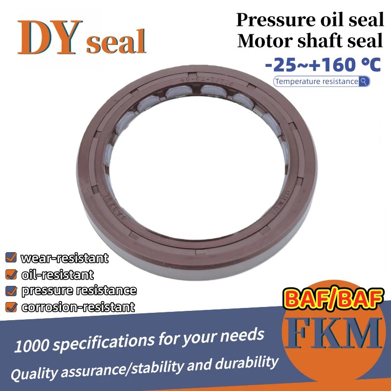 

Oil Seals FKM /BABSL 40*52*7/7.5mm PMP110 Nitrile Rubber Shaft Double Lip Sealing Gaskets Skeleton Oil Seal Rings