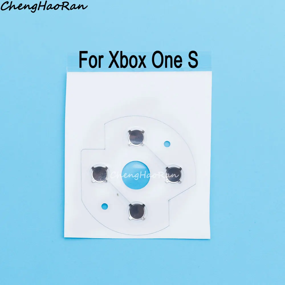 1 Stück für Xbox One S Controller D-Pad-Tasten Metall-Kuppel Leitfähiger Folienaufkleber für Xbox Series S X Ersatz-Reparaturteile – Detail 8