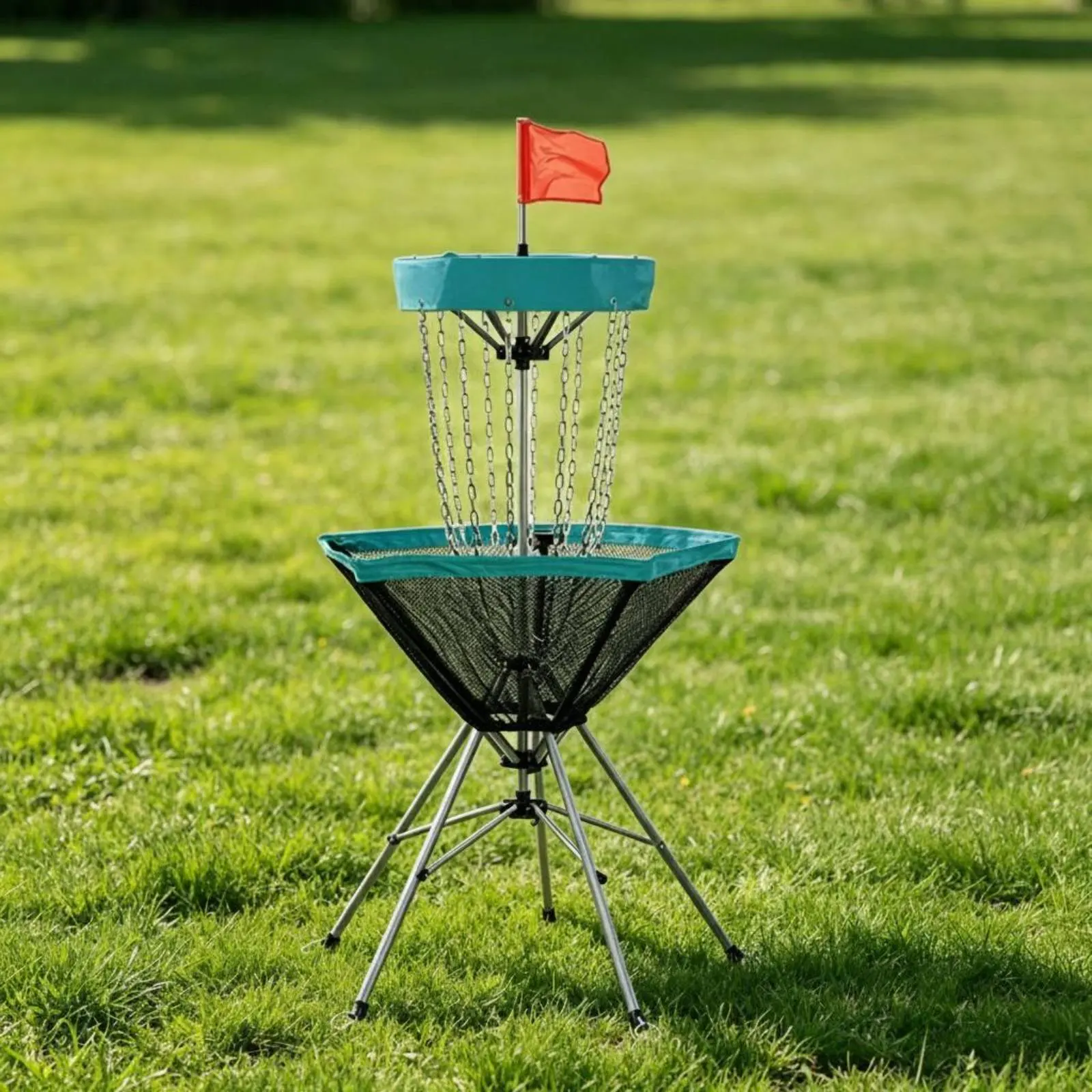 Folding Target Net Foldable Target Net Stand Metal Throwing Frame Outdoor Use Sports Gear Long-Lasting for Team Activities view 5