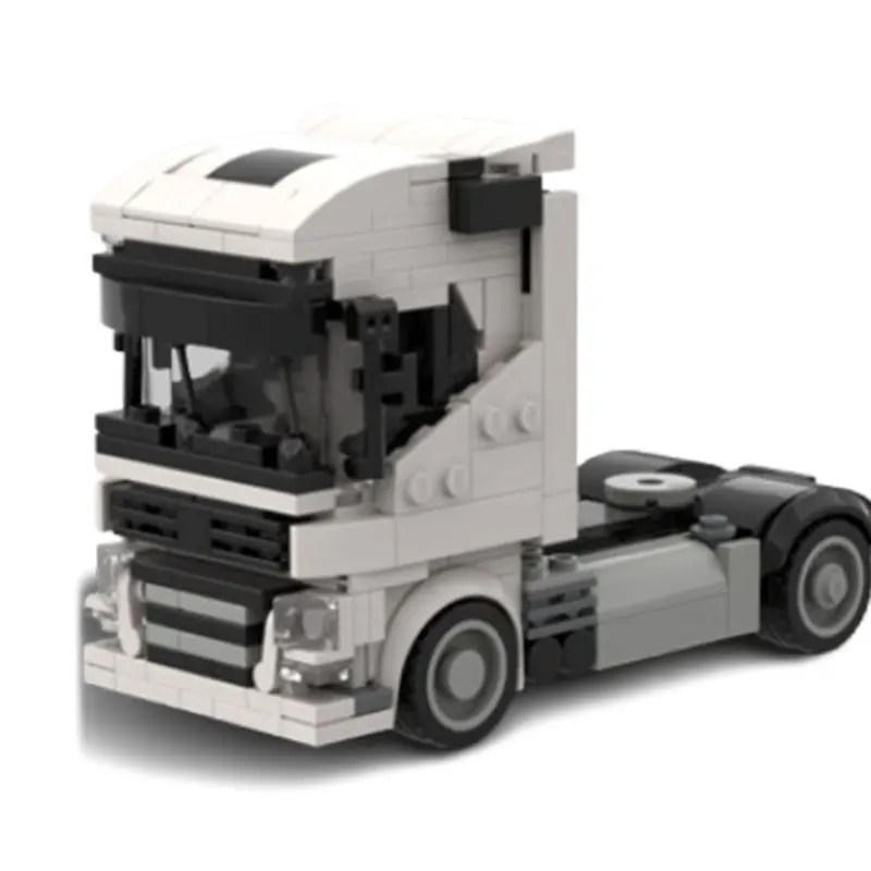 Spot new MOC-38080 33999 323pcs small particle assembly building blocks mini truck head model toy gift set