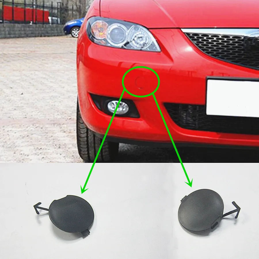 Car accessories 50-A11 front bumper towing hook cover for Mazda 3 2004-2008 BK