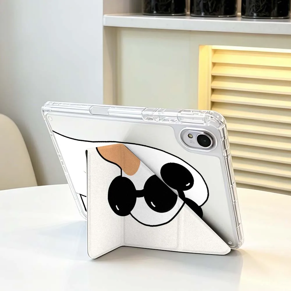 Duck Selfie Phone For Huawei Honor Matepad Pad X10 X9 GT Pro V9 9 Air SE 12X 11.5 11 13.2 11.5s inch Foldable Tablet Case
