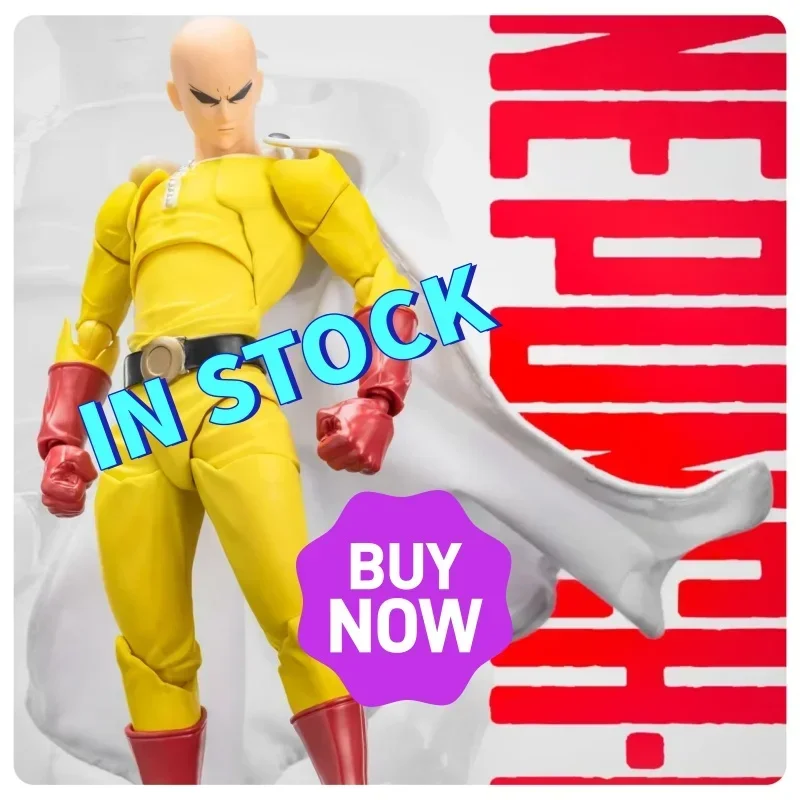 Nowość! Gorąca Wyprzedaż! Figurka akcji One Punch Man Saitama z PVC, wersja Ko, z ruchomymi stawami, ekskluzywny kolekcjonerski prezent dla fanów anime.