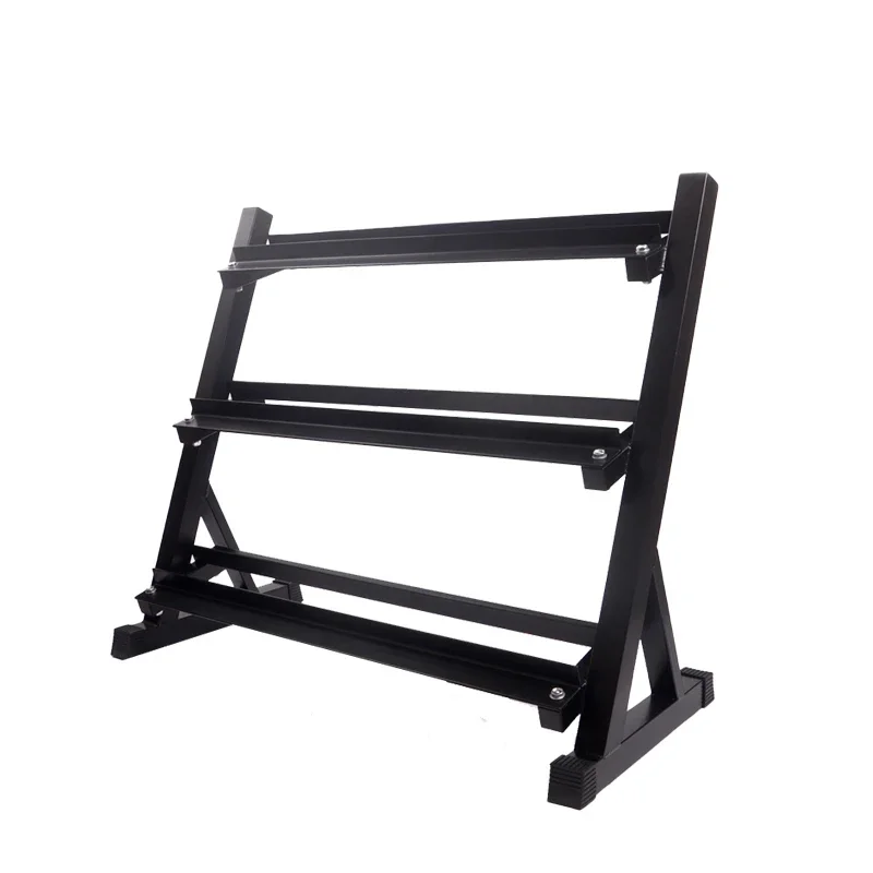 New Product Factory Wholesale Dumbbell Rack 3 Tier Home Gym Hexagonal Dumbbell Weight Rack For Dumbbells