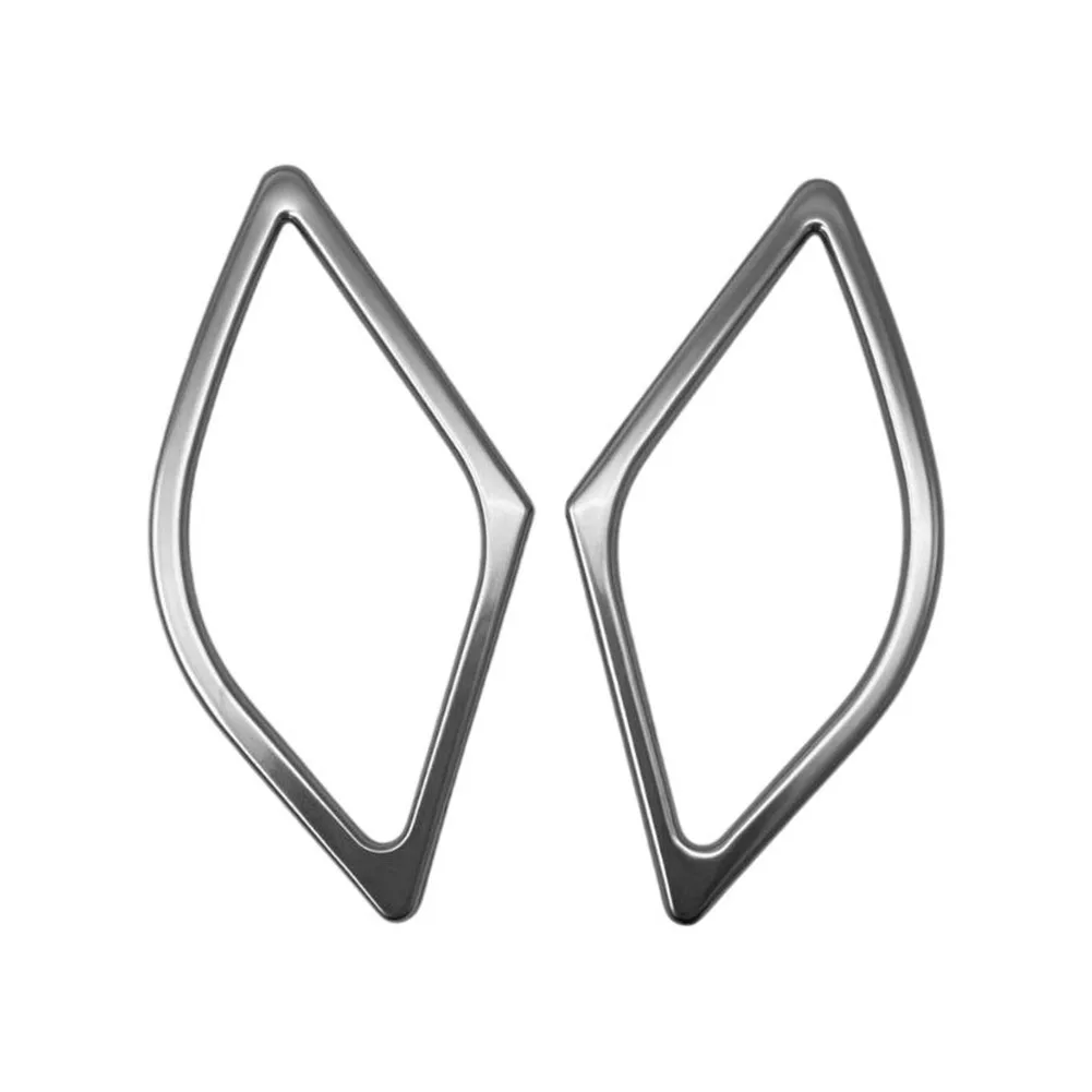 

Car Sticker Custom Fit Trim As Shown In The Figure Stainless Steel Speaker Sticker Protective Door Trim Two-Piece Set