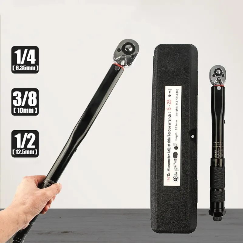 Imagem -02 - Torque Wrench Grupo Chave Ajustável Car Repair Drive Key Tools Calibrador Ângulo Automático Digital 28210nm Aço Inoxidável