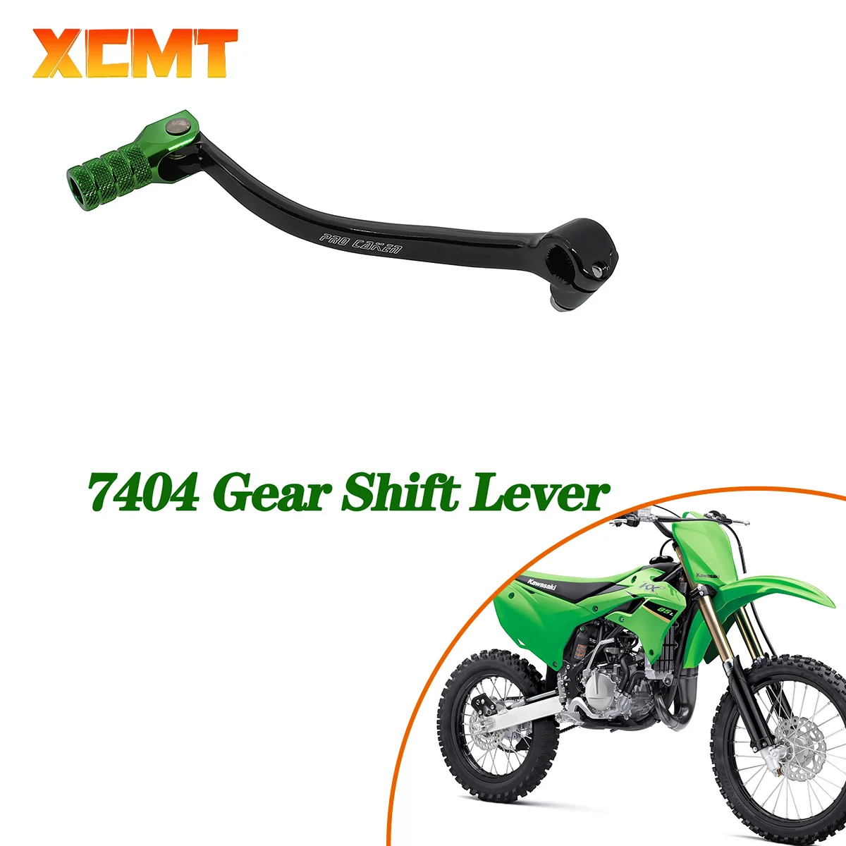 

Motocross Motorbike Aluminum CNC Gear Shift Lever Shifter Pedal For Kawasaki KX250F KX 250F 2004 2005 RMZ250 RMZ 250 2004-2006