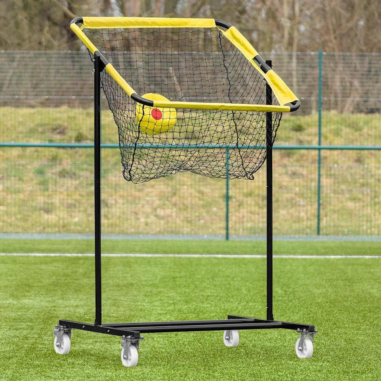Factory Wholesale Steel Rugby & American Football QB Training Removable Target Throwing Net Model 027