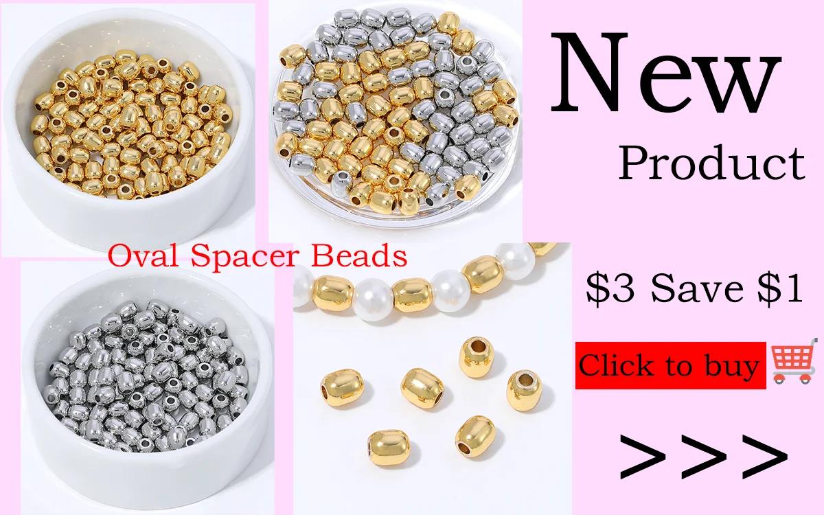 2/2,5/3/4/5/6 mm 18 Karat vergoldete lose Perlen aus Messing, runde Distanzperlen für Armbandherstellung, Zubehör für Schmuck – Detail 1