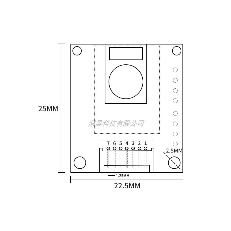 Carbon monoxide sensor UART digital output co concentration gas detection module probe electrochemical CO module