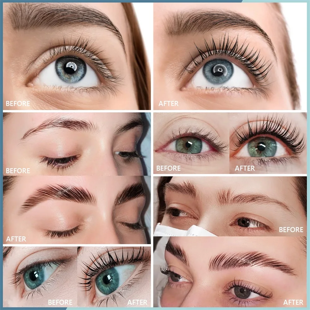 Libeauty Augenbrauen-Laminierungs-Lotion Einzelflasche Wimpernlifting-Perm-Creme # 2 # 3 # 4 Keratin-Emulsionen für Augenbrauenlifting zur Anwendung zu Hause – Make-up-Tool – Detail 17