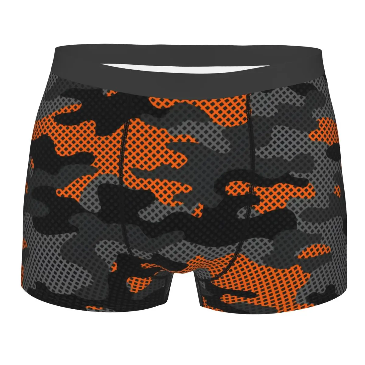 

Современное уличное городское камуфляжное нижнее белье на День святого Валентина, мужские свадебные подарки, трусы-боксеры, шорты, дышащие трусы