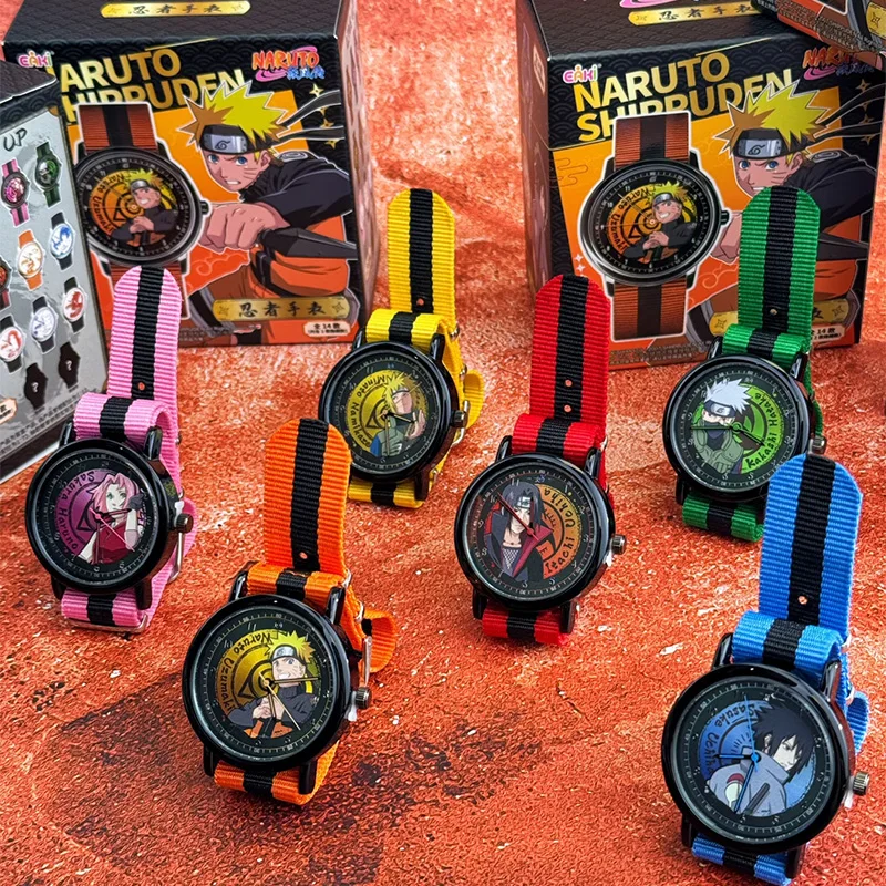 

Eaki 100％ Original Naruto Blind Box Watch Anime Uzumaki Naruto：ShippūDen Hatake Kakashi Uchiha Sasuke Collectible Series Watch