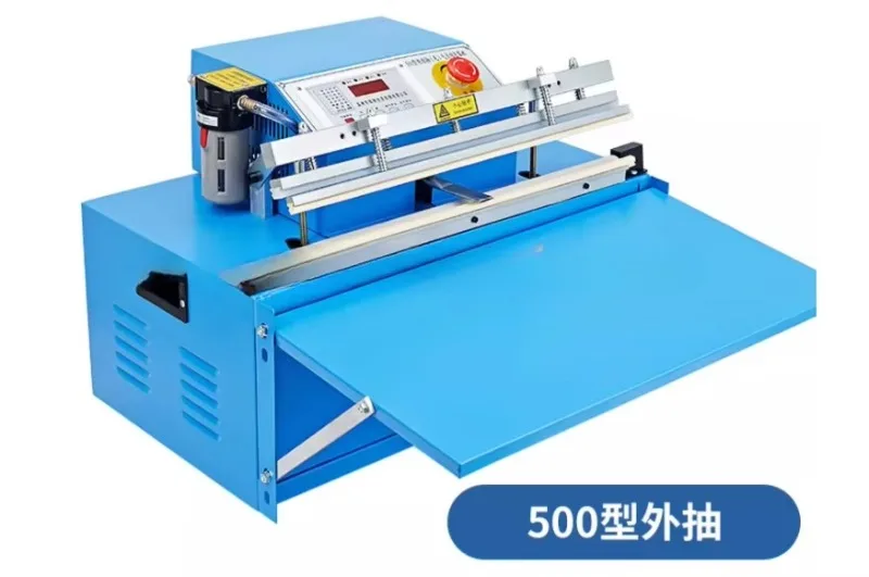 Industrial vertical vacuum sealer, big bag external food sealing and packaging machine with gas flushing