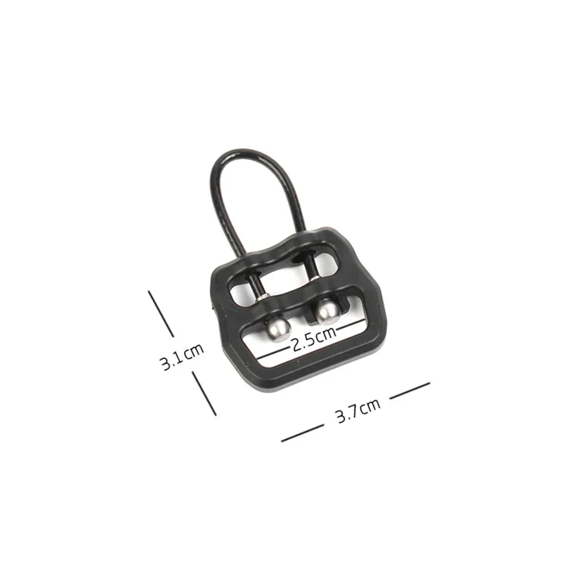 

1-дюймовая быстроразъемная пряжка из стальной проволоки, сменная пряжка для ремня с одной и двойной точкой