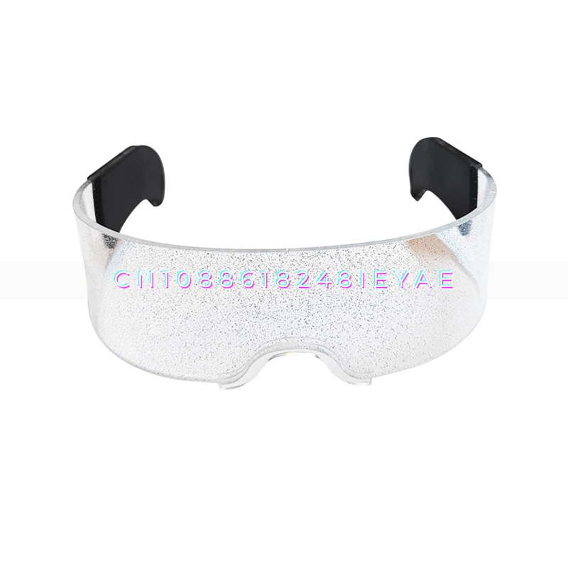 

New Arrival Star Sparkle Music Party Christmas Halloween Light Up Glasses Change Colors Flashing LED Technology Glasses