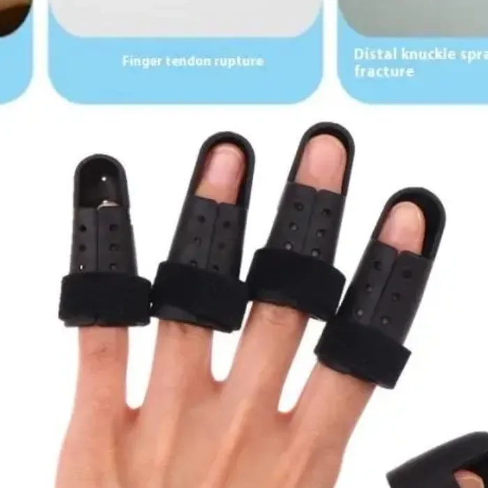 

Черная шина для пальцев, регулируемая защита для поддержки пальцев для пальцев, артрит, сустав, травма пальцев, облегчение боли