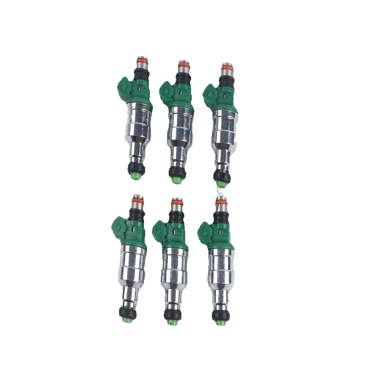 

Комплект топливных форсунок из шести предметов для Mitsubishi Montero 1994-1996 OE INP-534, прямая замена