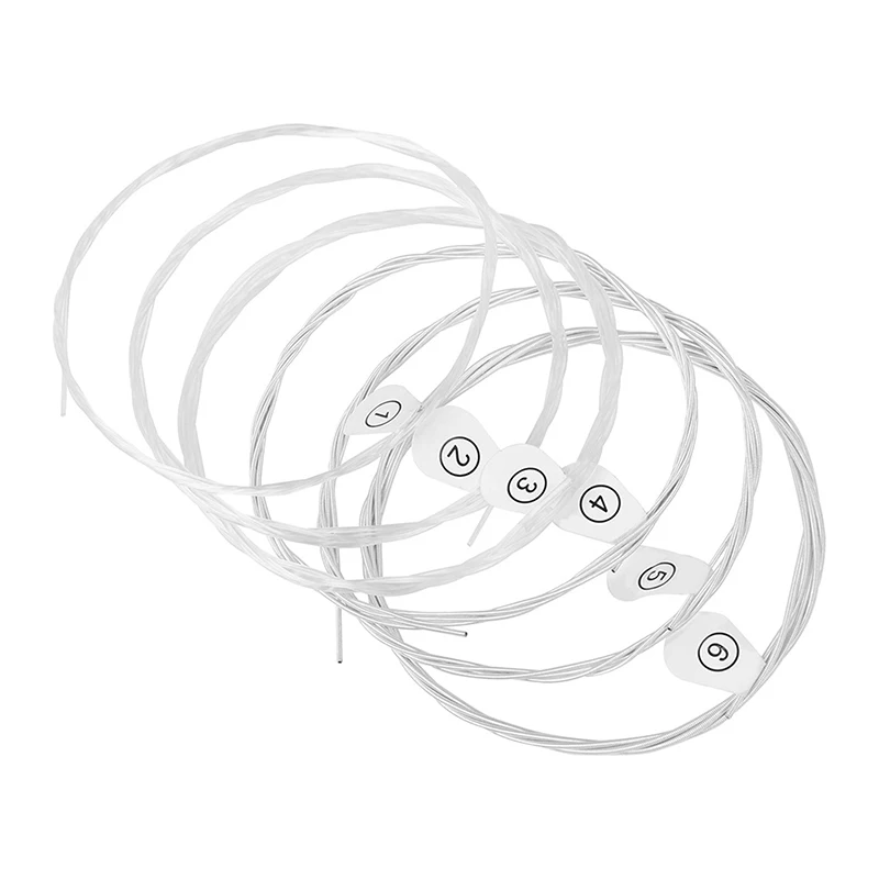 Picture 5: Classical Guitar Strings C311 Nylon Core Silver Plated Copper PU Coating Classic Guitar Strings Musical Instrument Accessories