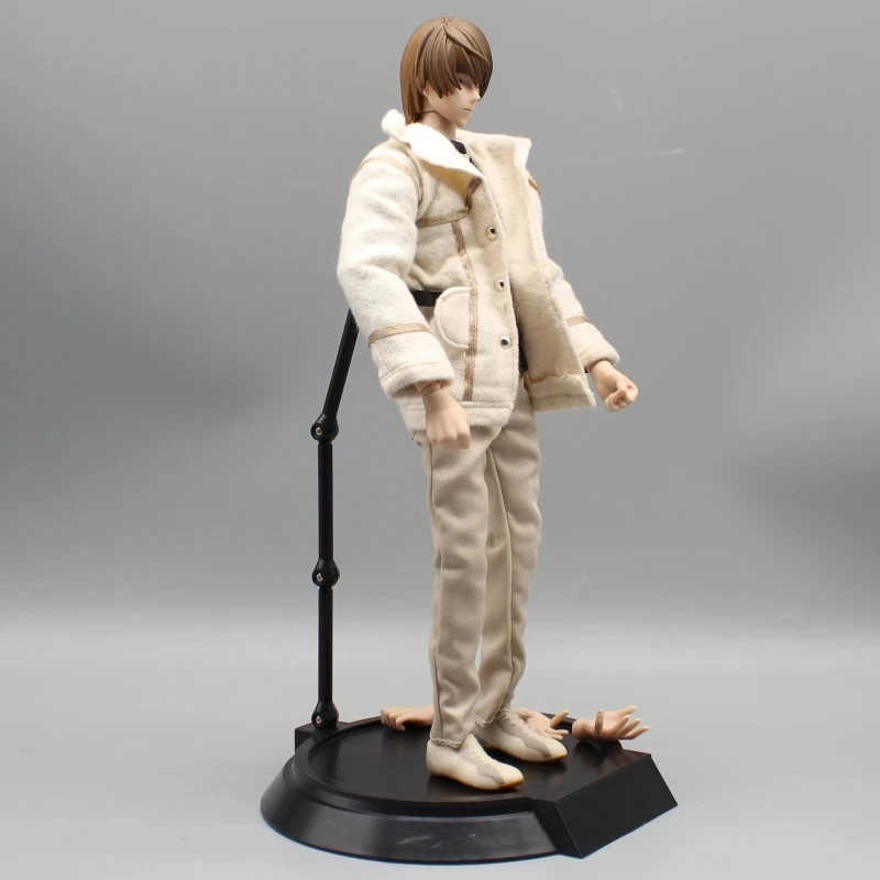 Anime Death Note Figure L Light Yagami Figures Real Clothes Pvc Statue Figure Model Doll Collectible Room Decoration Toys