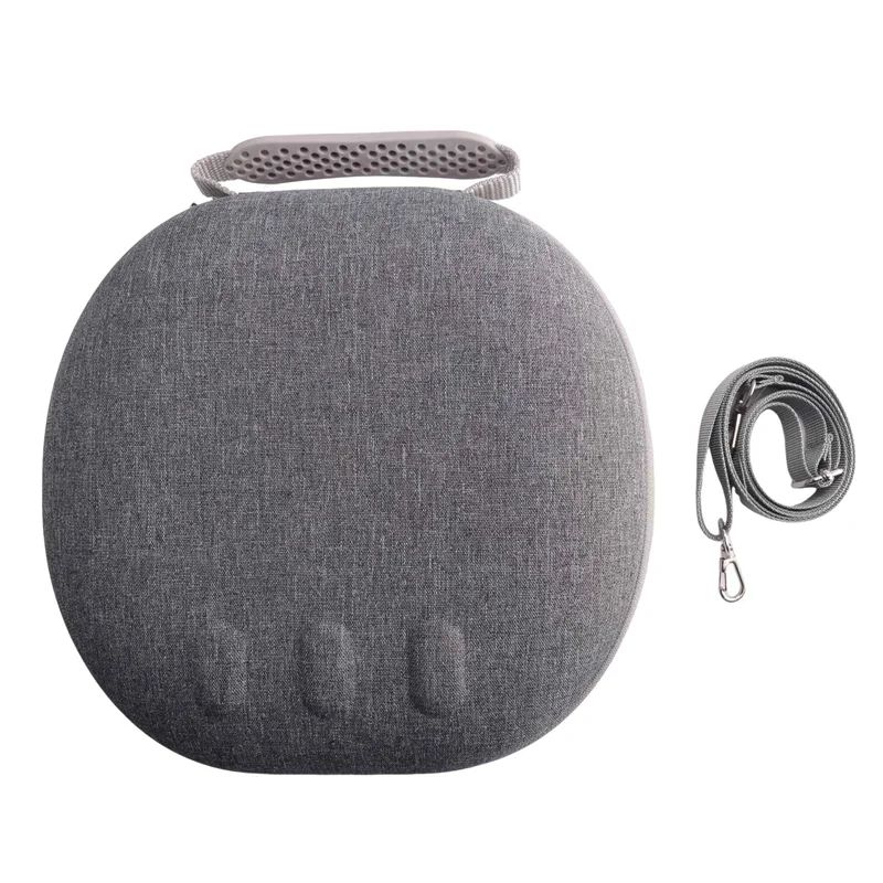 For Meta Quest 3 VR Travel Carrying Case For Oculus Quest 3 Protective Bag Hard EVA Storage Box VR Parts Accessories (Grey)