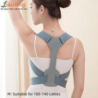 Invisibility Breathable Posture Corrector Belt Adjustable Rectify Posture Back Support Belt Back Neck Brace Posture Training