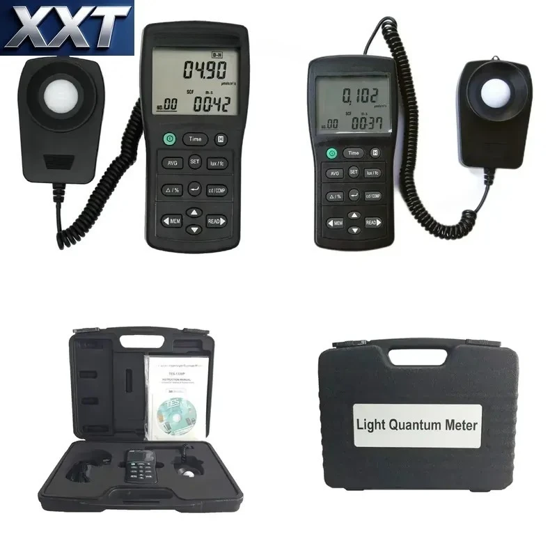 XXT Handheld Luminous Intensity Measuring Instrument Wide Range Light Illumination Data Recording Detection Equipment