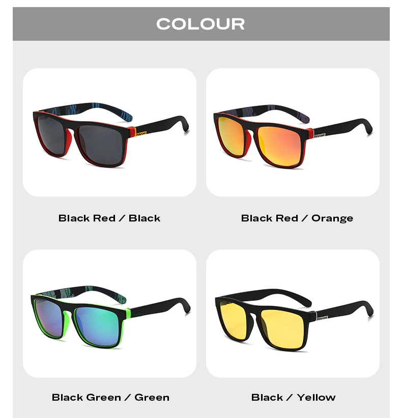 KAROS Polarisierte UV400 Unisex Outdoor Angeln Fahrbrille Tag- und Nachtsonnenbrille mit Verpackung – Detail 10