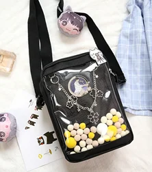 Boneca bonito Crossbody Bag, Harajuku Kawaii Itabag, Ombro Pequeno Ita Bag