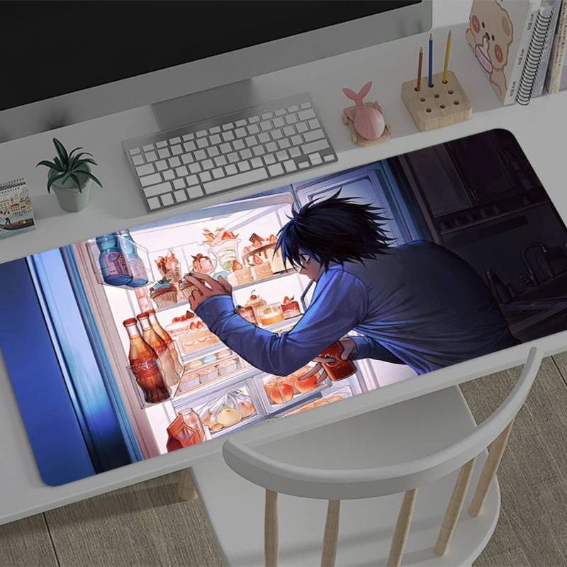 

Mouse Pad Large DEATH NOTE Gamer Keyboard Mat Pads Gaming Desk Protector Laptops Anti-slip Mousepad Deskmat PC carpet Mousepad