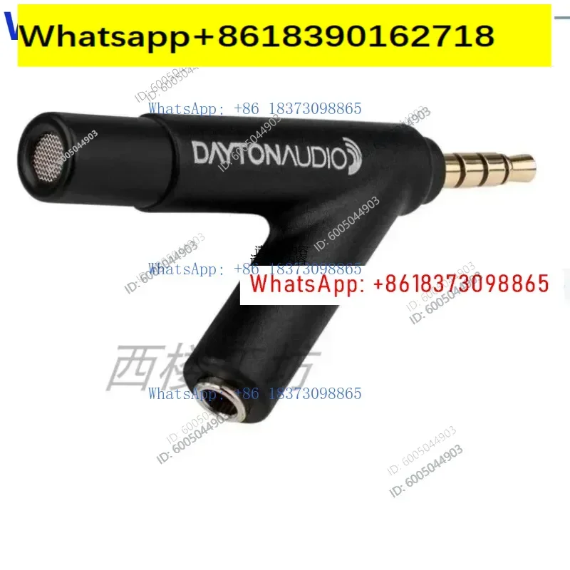 Dayton Audio IMM-6 Mobile phone measurement microphone iPhone test microphone