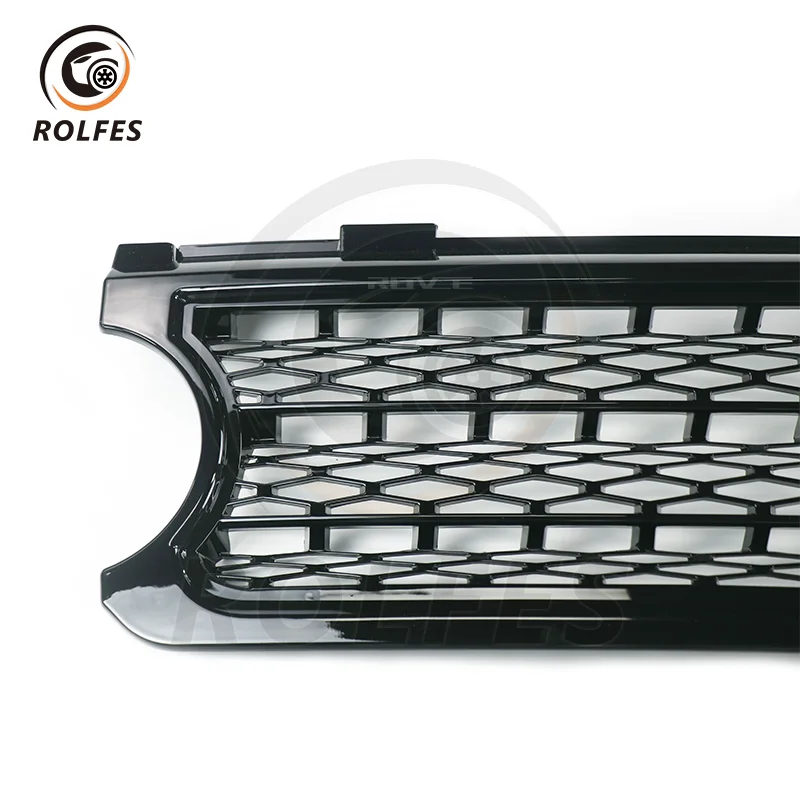 ROLFES ABS Racing Grille Front Bumper Grills For Land Rover Range Rover Vogue 2006-2009 L322 4.2 Car Exterior Parts