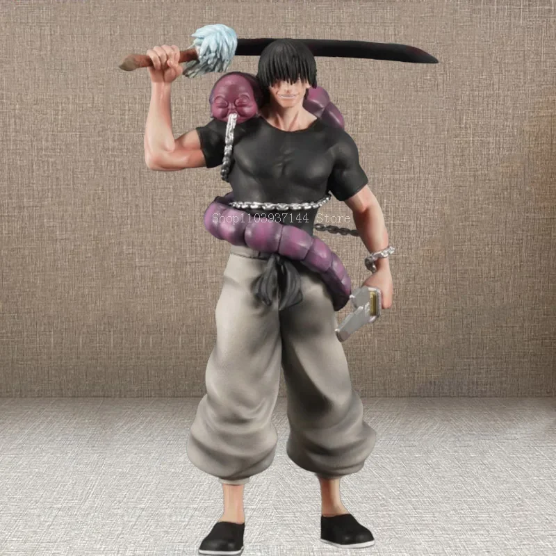 

21cm Jujutsu Kaisen Action Figurine Gk Luminasta Fushiguro Toji Figures King of Artist Model Standing PVC Collection Doll Toys