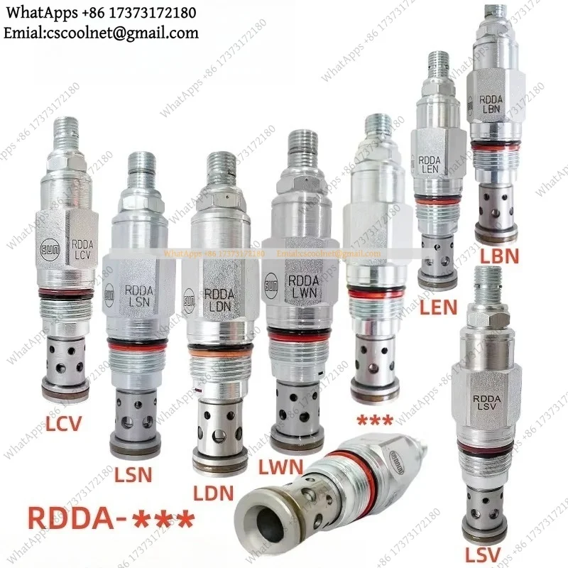 JS01 RDDALAN/AP Direct Action Overflow Valve Cartridge Hydraulic Component Universal Replacement Part 1PC