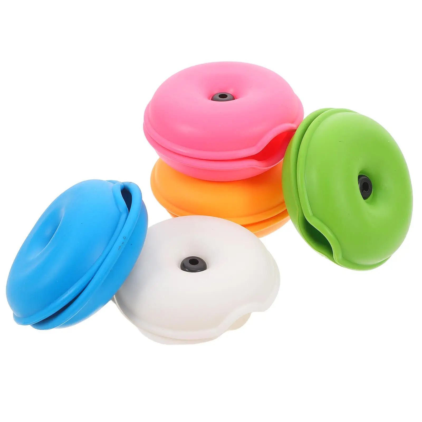 

5pcs Data Line ganizer Creative Turtle Cable Winder Desk Wire Management Cord Holder Earphone Storage Random Color Durable