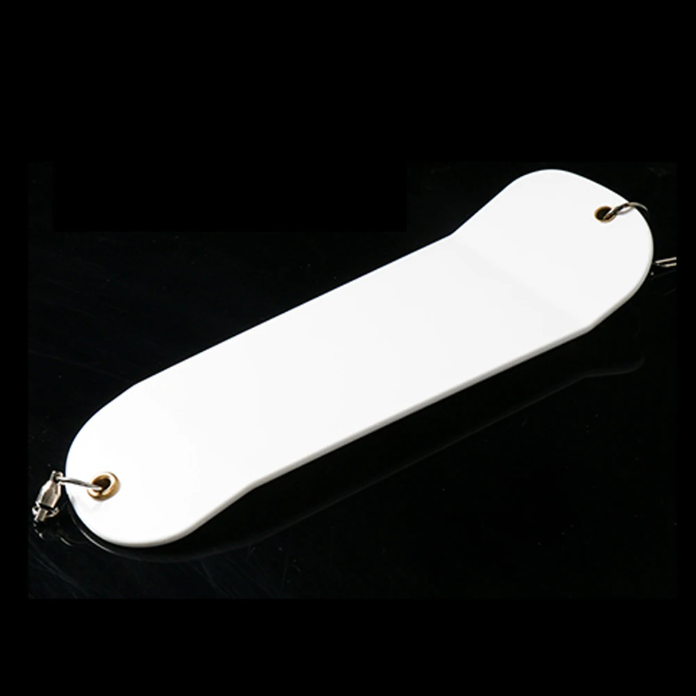 Lampeggiatore per salmone Teaser Flash Board in lega di alluminio per pesca alla traina Lampeggianti per immersioni subacquee Accessori per la pesca all'aperto