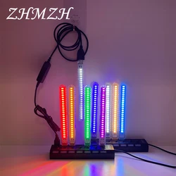 DC5V 24LEDs LED Night Light Red Yellow White Blue Green Purple Pink Colored USB Lamp Atmosphere Lights For Live Streaming