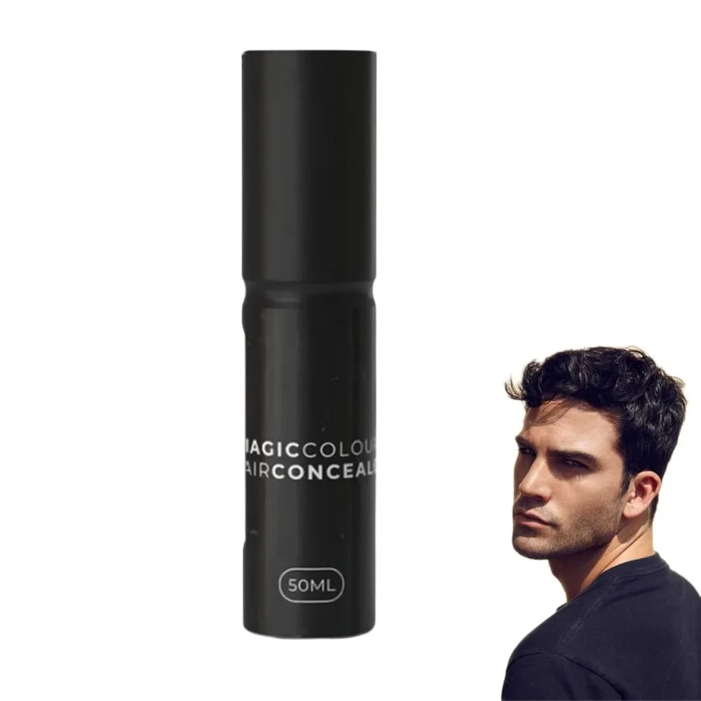 

50 мл водонепроницаемый крем-консилер для волос, естественно полный, уверенно выглядящий волосы, волшебный цвет, консилер для волос, защита от пота