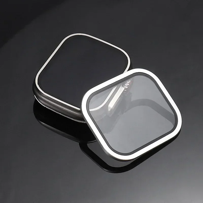 Tempered Glass for Apple Watch Ultra 49mm Titanium Metal Frame Anti-Scratch film for Series Ultra 3 Screen Protector Accessories view 4