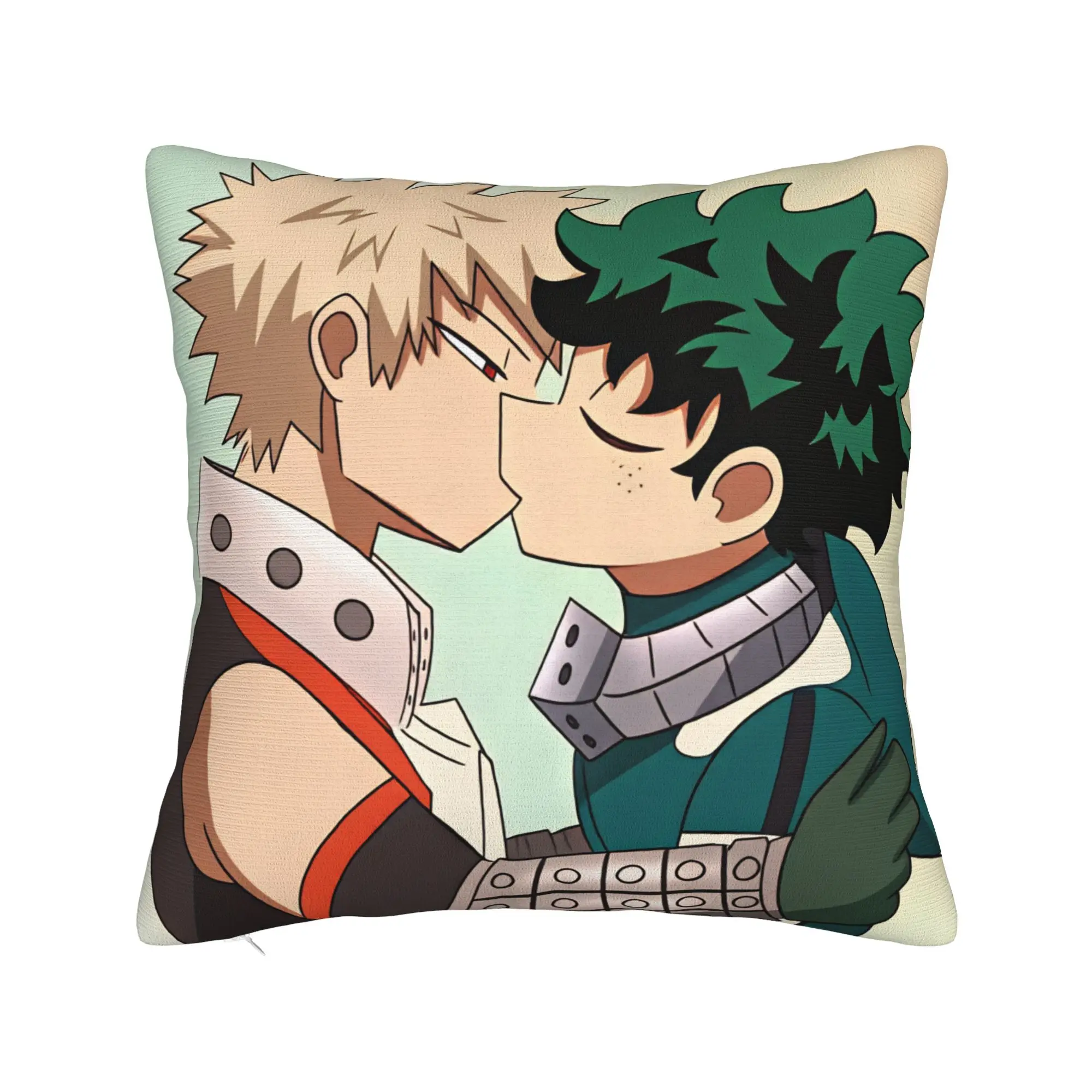 My Hero Academias   Pillow Cover  Novelty Pillow Case For Sofa Car Home Decor Soft Cushion Cover Gift