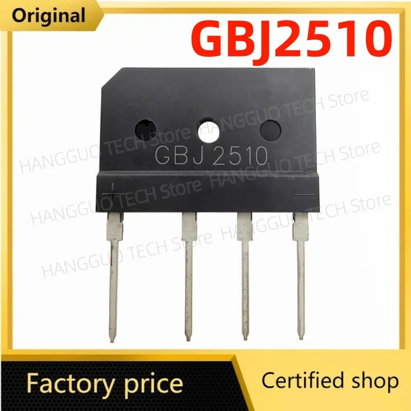 10PCS/LOT Brand new and original  Bridge Rectifier GBJ1508 KBJ1508 GBJ1510 KBJ1510 GBJ2510 KBJ2510 GBJ2008 GBJ3510 KBJ3510