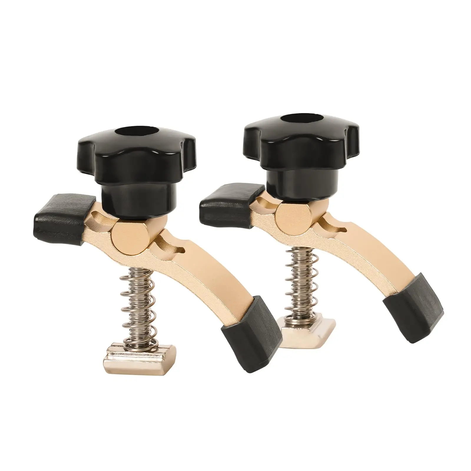 2PCS Mini Hold Down Clamp Kit, CNC Router Clamp for Woodworking and Metalworking, Compatible with 3018 CNC Router Machines