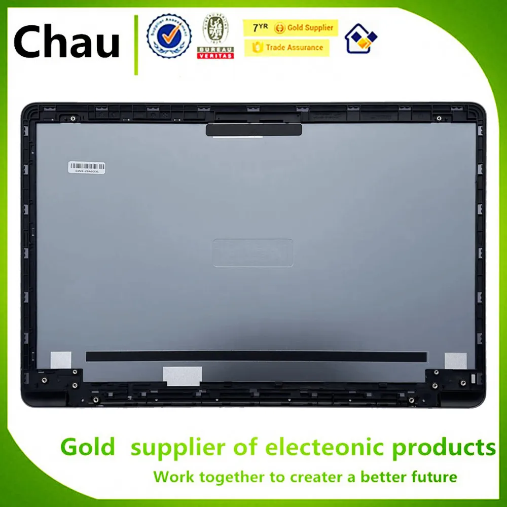 Imagem -03 - Capa Traseira Lcd de Metal Dourado ou Cinza Asus N580 N580v N580g N580vd Nx580v Nx580vd Novo