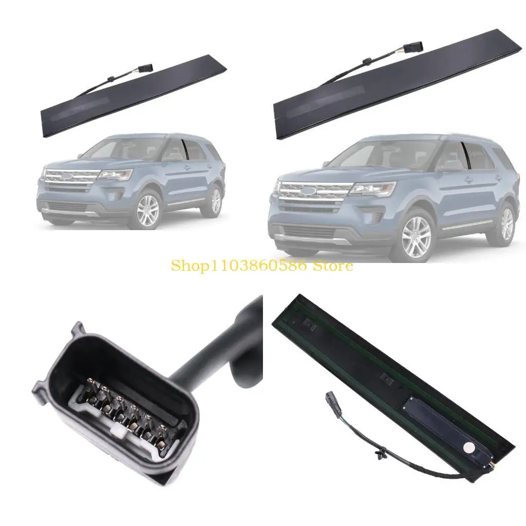 

242A DB5Z7820555AC Car Front Left A Pillar Molding Trim with Door Entry Keypad Replacement for Explorer 2011-2019