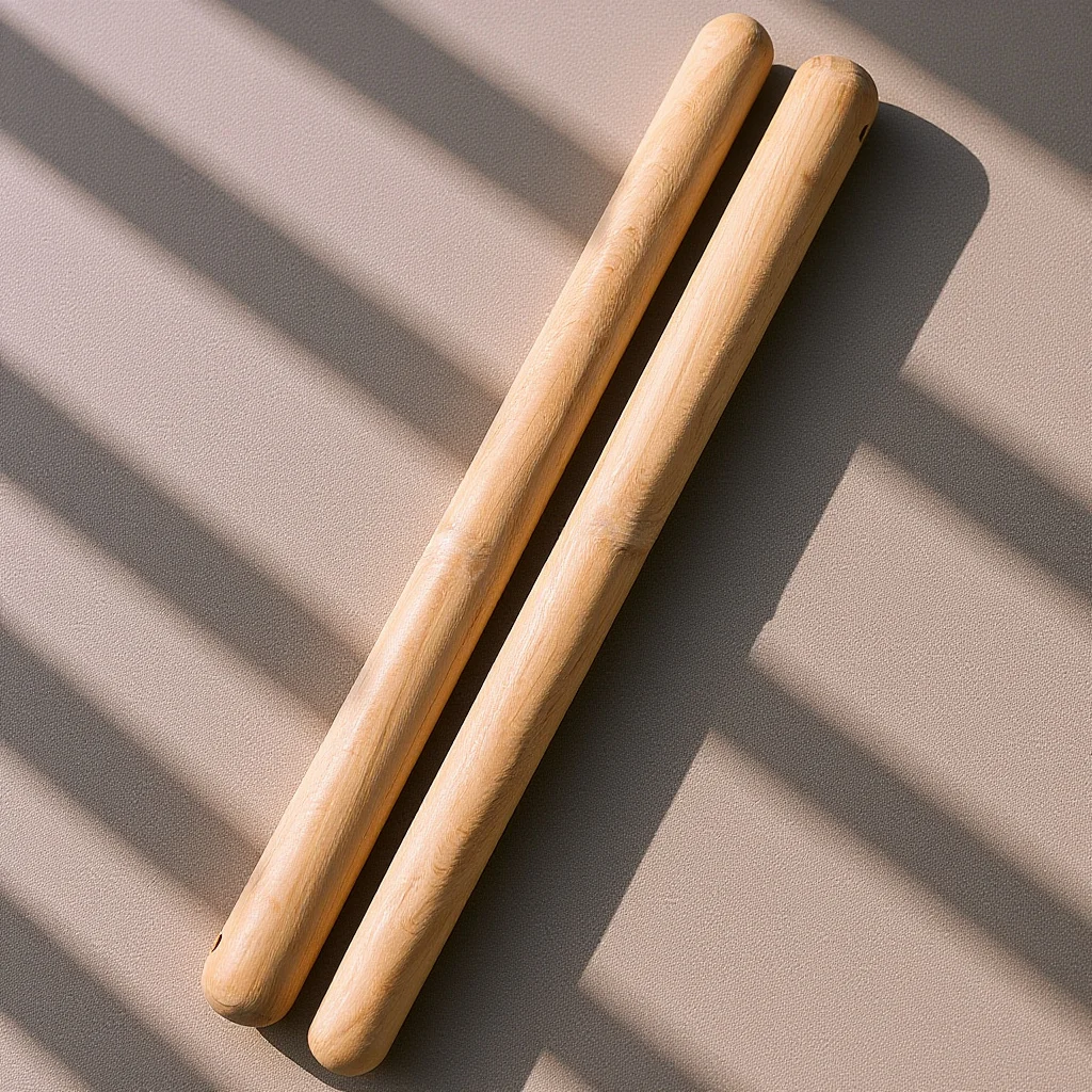 

1 Pair Percussion Instrument Accessories Wooden Drumsticks For Rhythm Sticks Lightweight Music Hammer Taiko Sticks