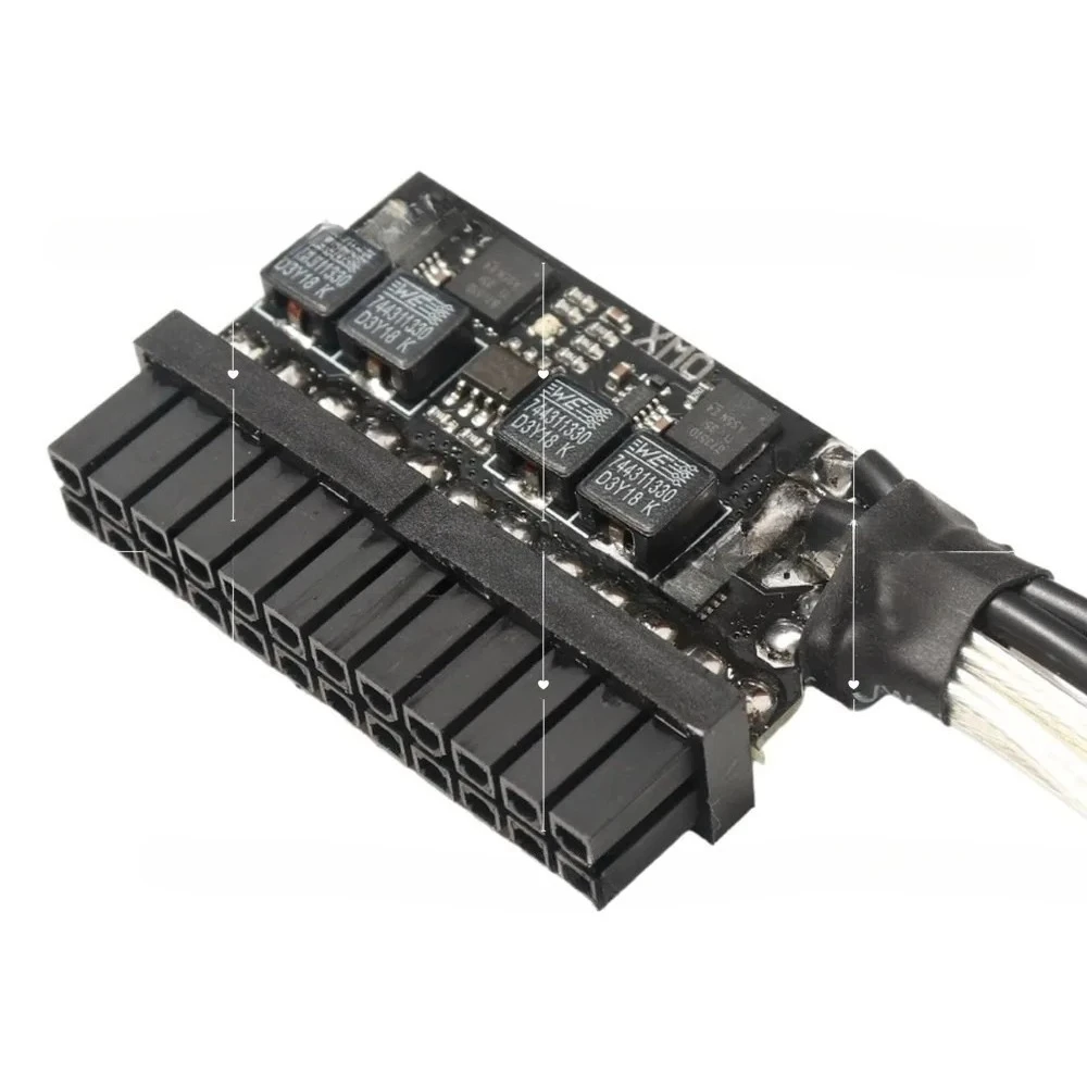 DC-ATX Pico PSU 200W 300W 400W 24Pin DC Power Module for ITX Mini PC Soft